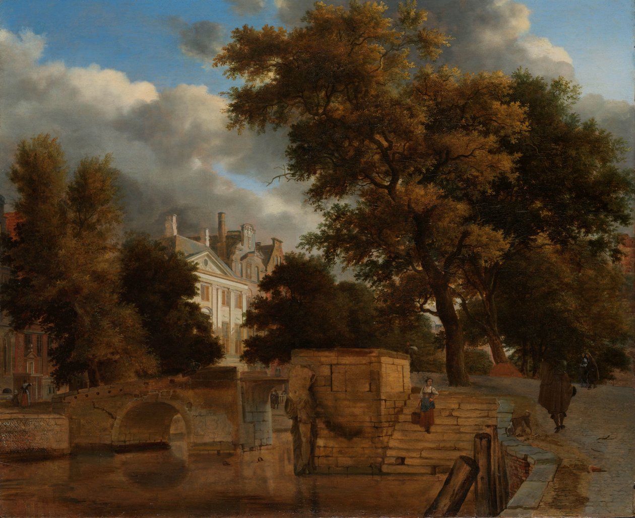 Kamienny Most autorstwa Jan van der Heyden