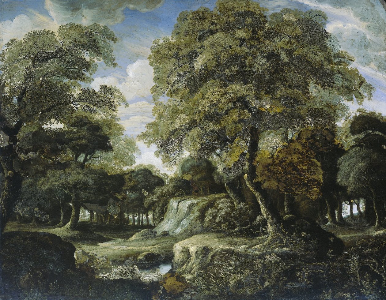 Zobacz w lesie autorstwa Jan van der Heyden