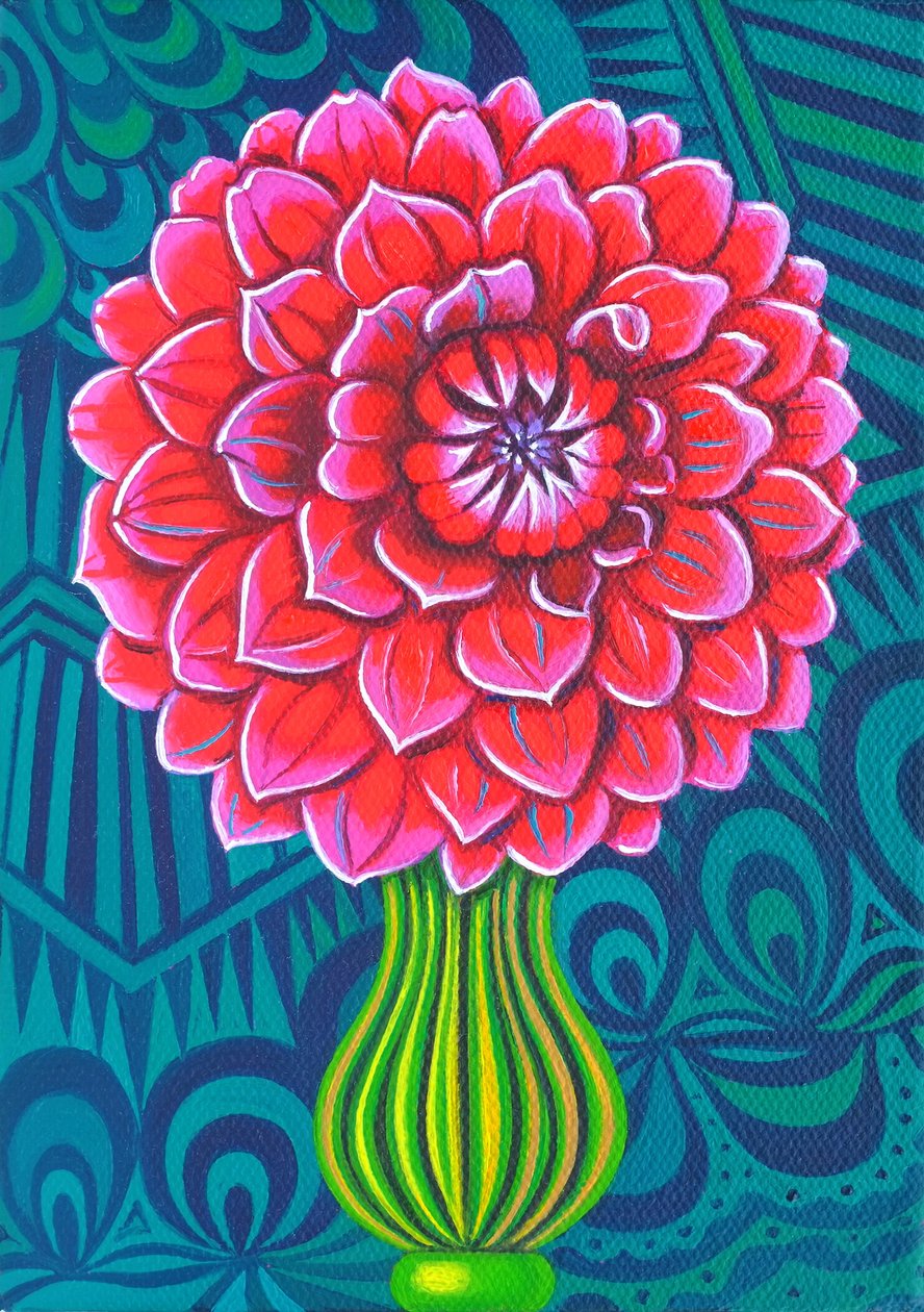 Dalia, 2014, autorstwa Jane Tattersfield