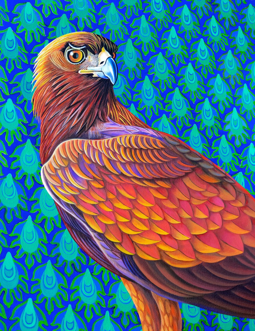 Orzeł przedni, 2017 r, autorstwa Jane Tattersfield