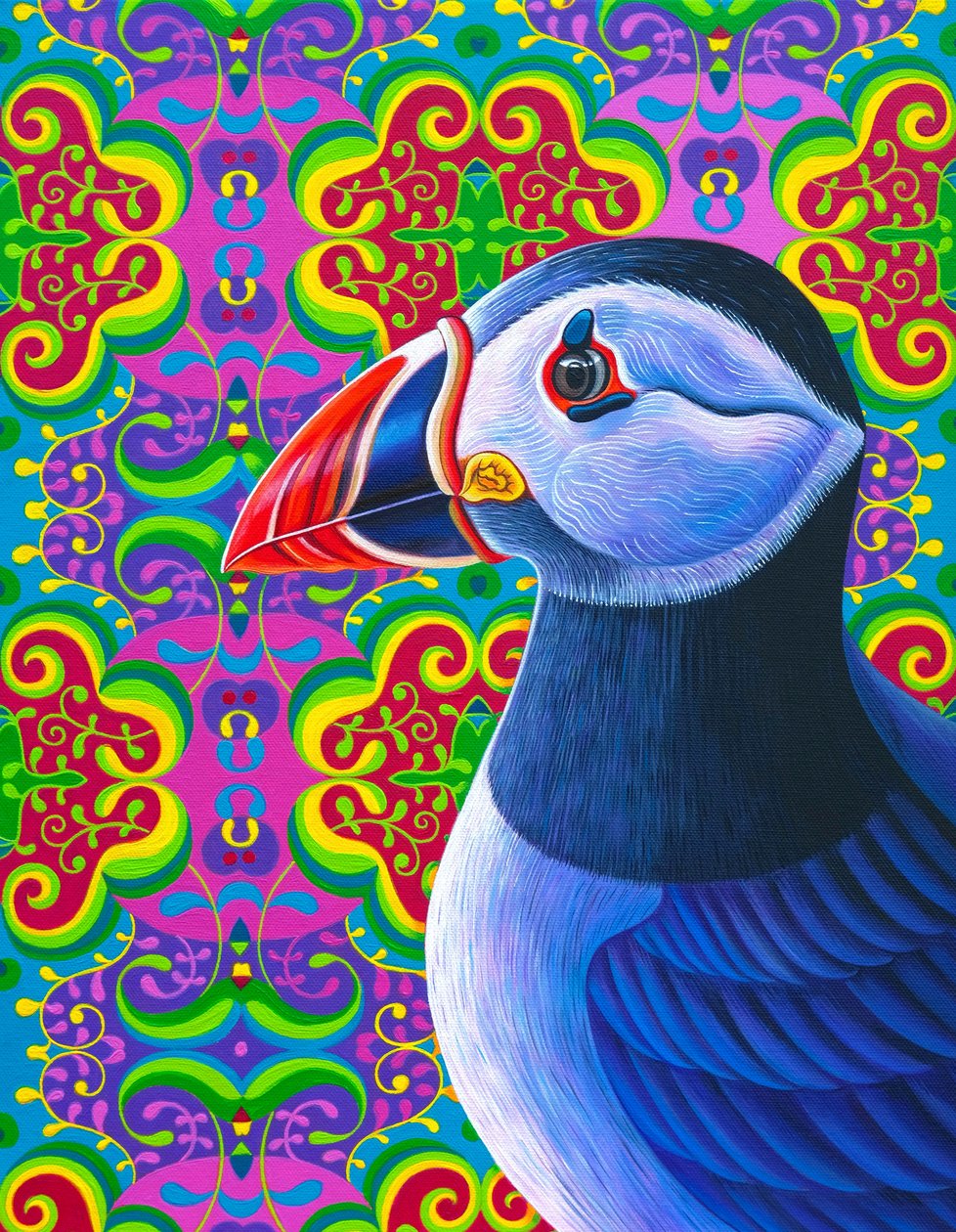 Puffin, 2018, autorstwa Jane Tattersfield