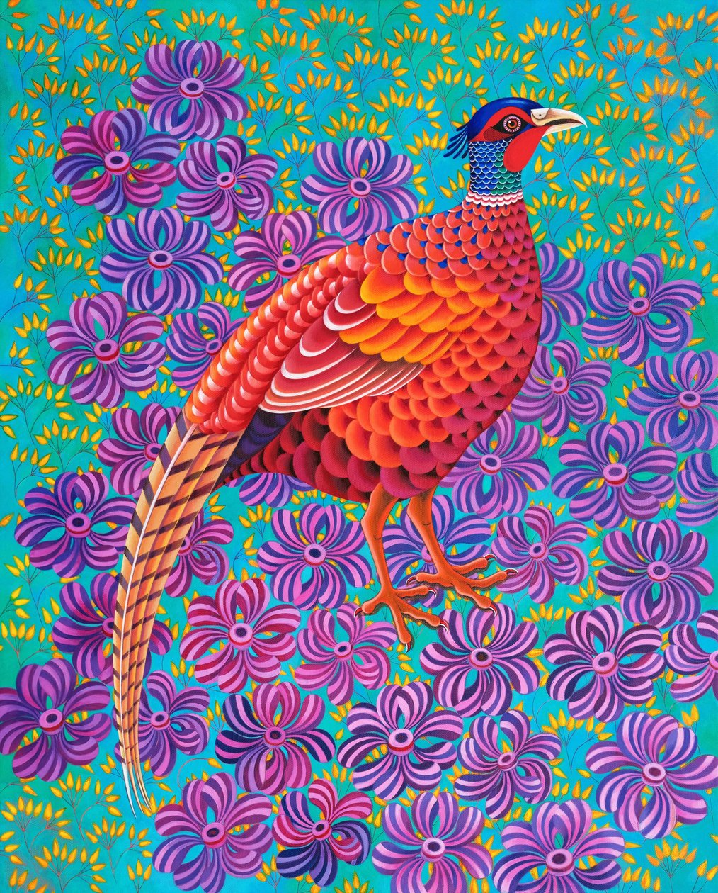 Bażant, 2021 autorstwa Jane Tattersfield