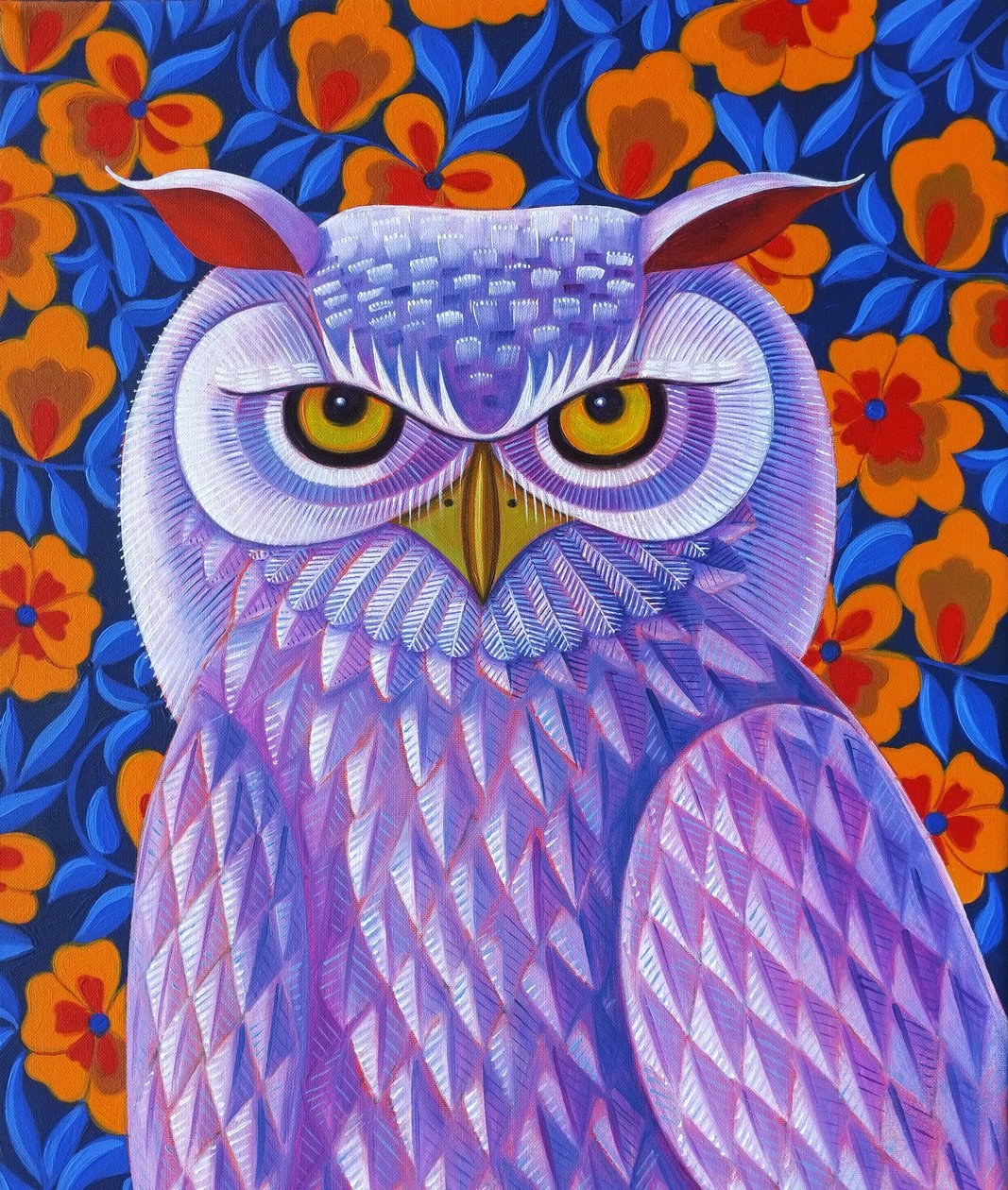 Sowa śnieżna, 2013, autorstwa Jane Tattersfield