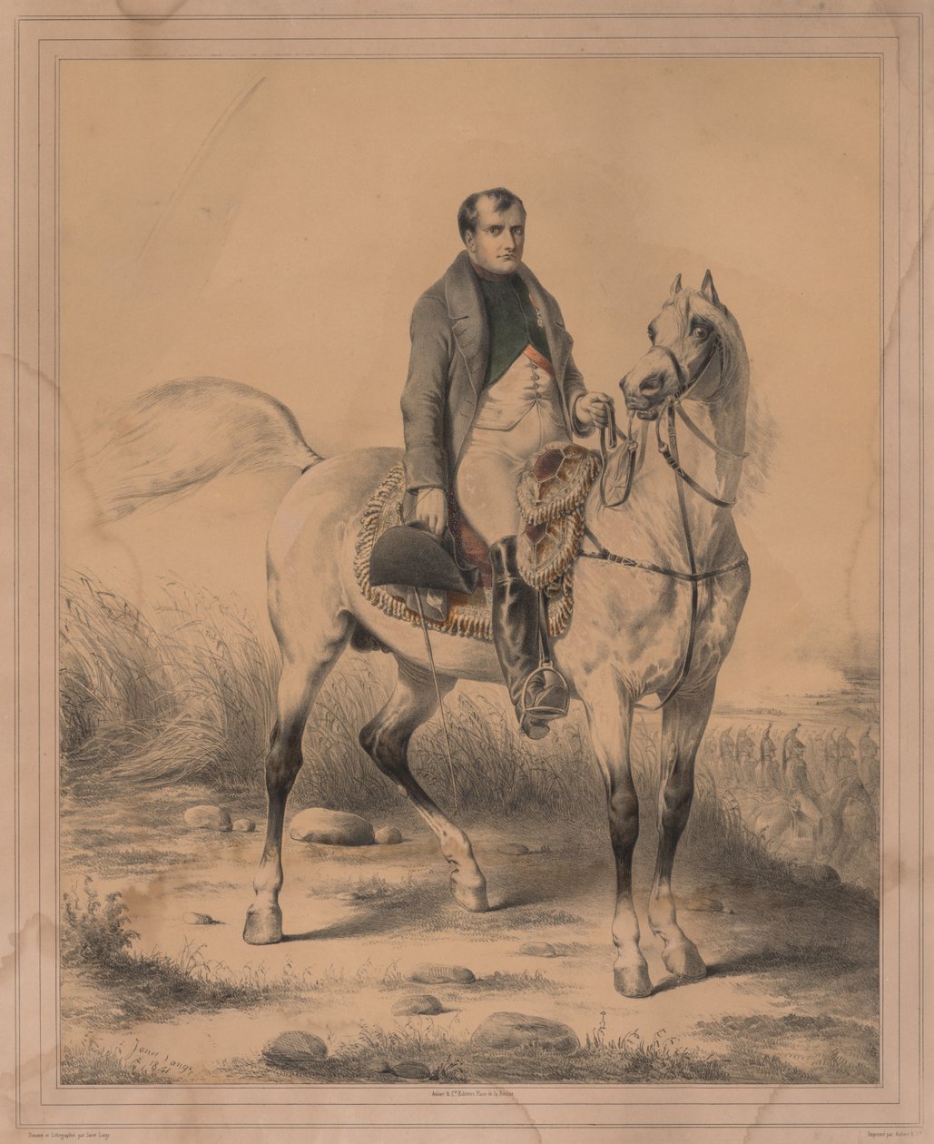 Napoleona, 1841. autorstwa Janet Lange