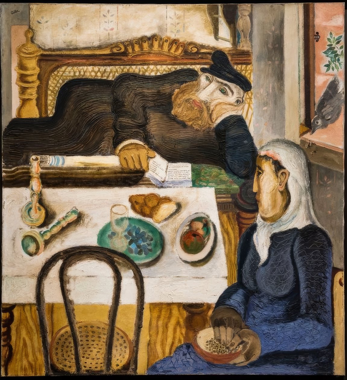 sabat autorstwa Jankel Adler