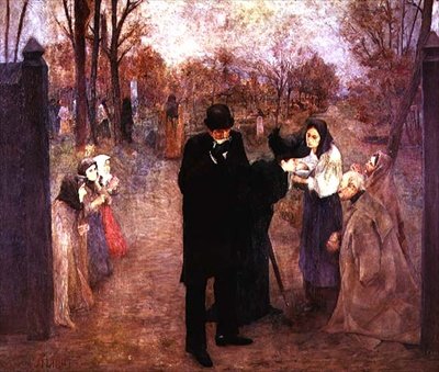 Cierpiący, 1892 autorstwa Janos Thorma