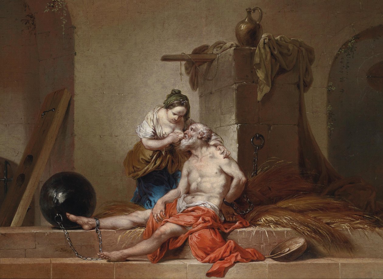 Caritas Romana autorstwa Januarius Zick