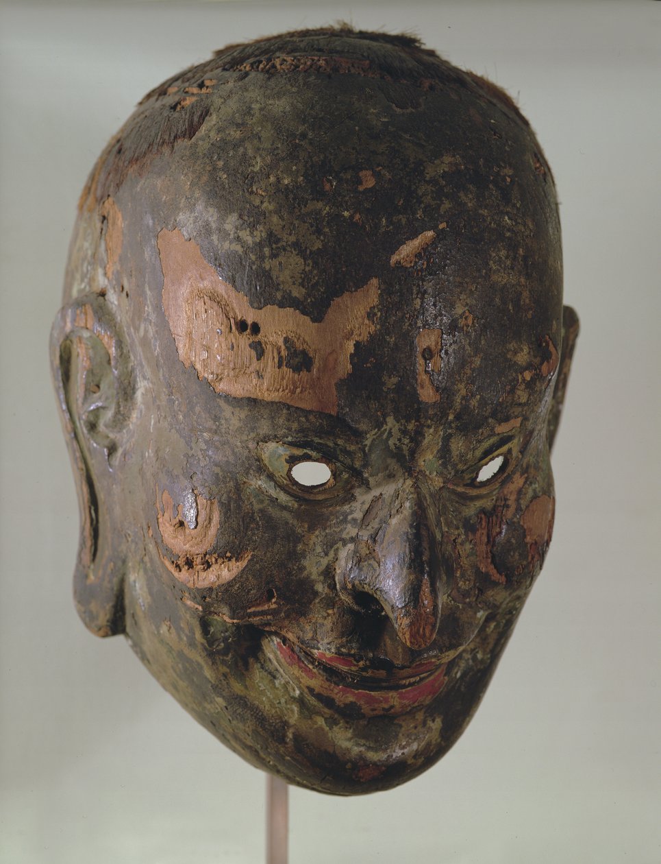 Głowa Devy, okres Nara (710-794) autorstwa Japanese School