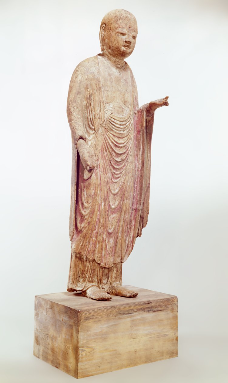 Jizo, okres Heian (drewno) (patrz także 2664) autorstwa Japanese School