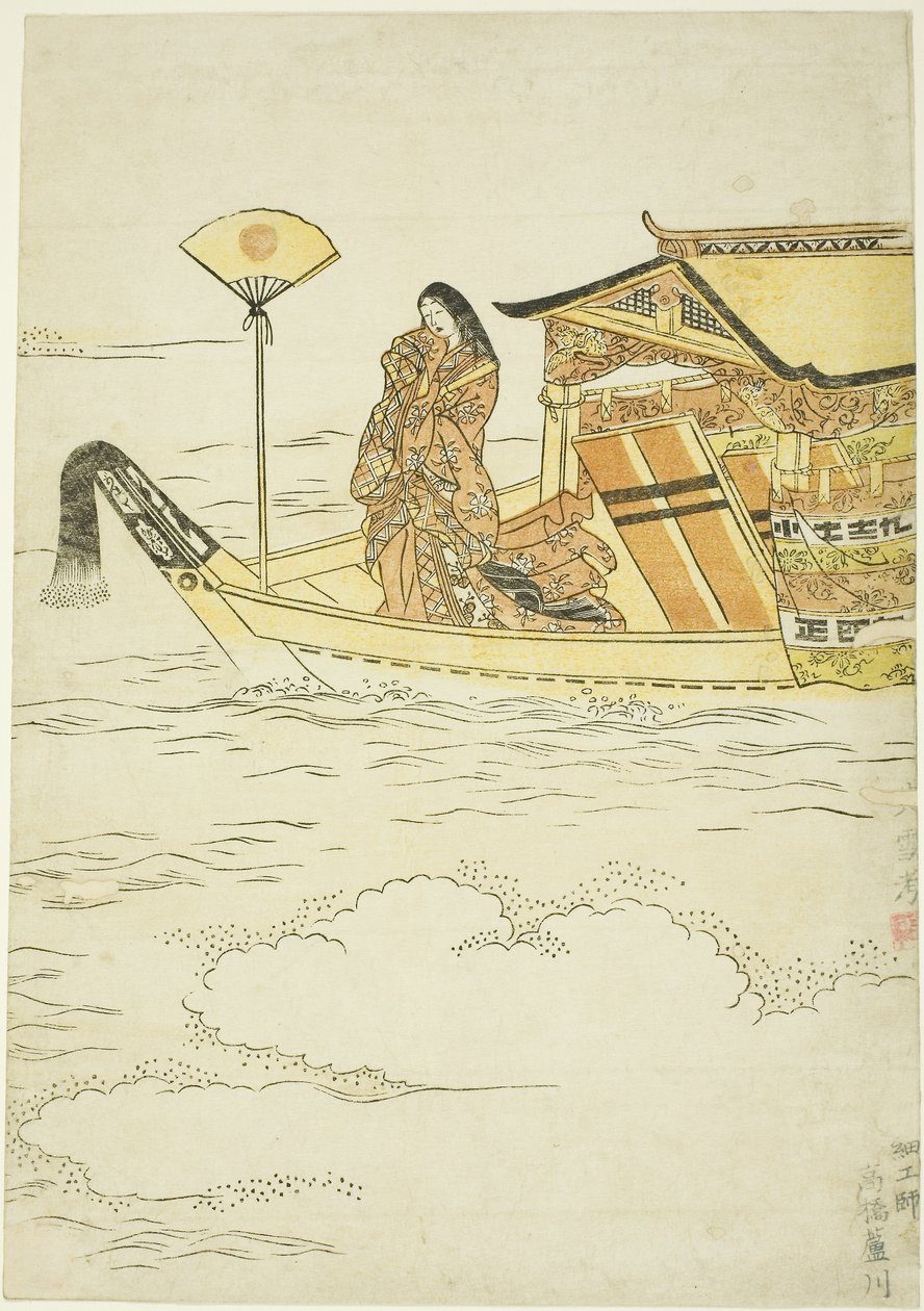 Lady Tamamushi autorstwa Japanese School