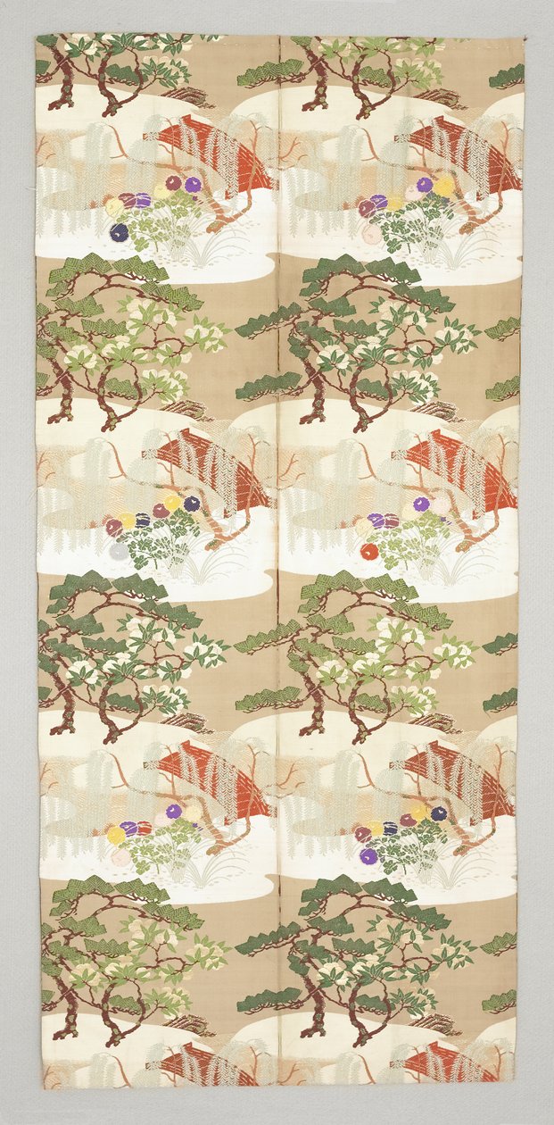Fragment Obi autorstwa Japanese School