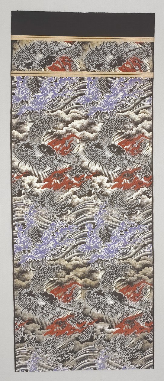 fragment Obi autorstwa Japanese School