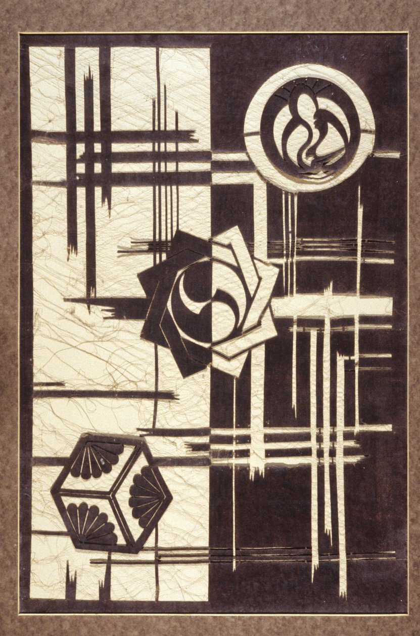 Estêncil (papel) polonês autorstwa Japanese School