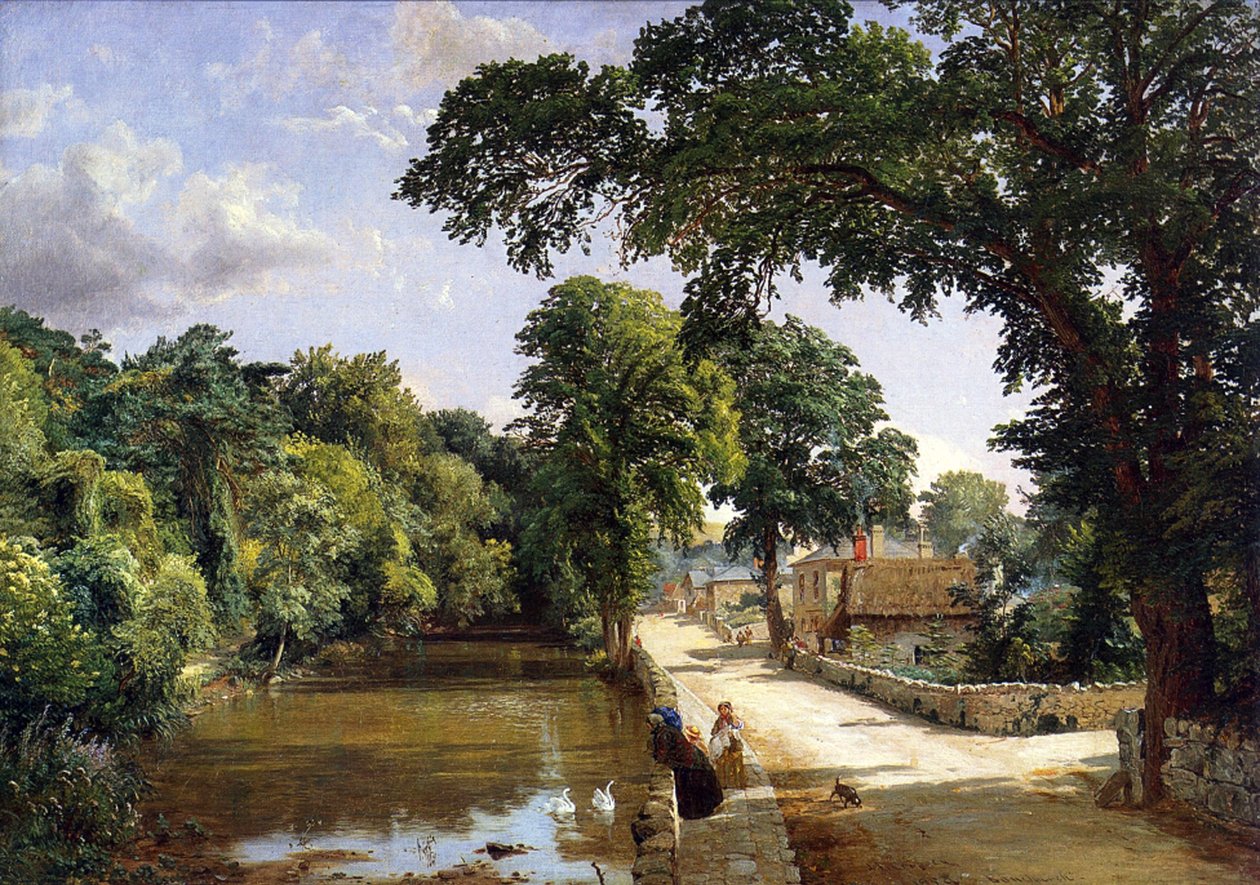 Bonchurch, Wyspa Wight, 1859 autorstwa Jasper Francis Cropsey