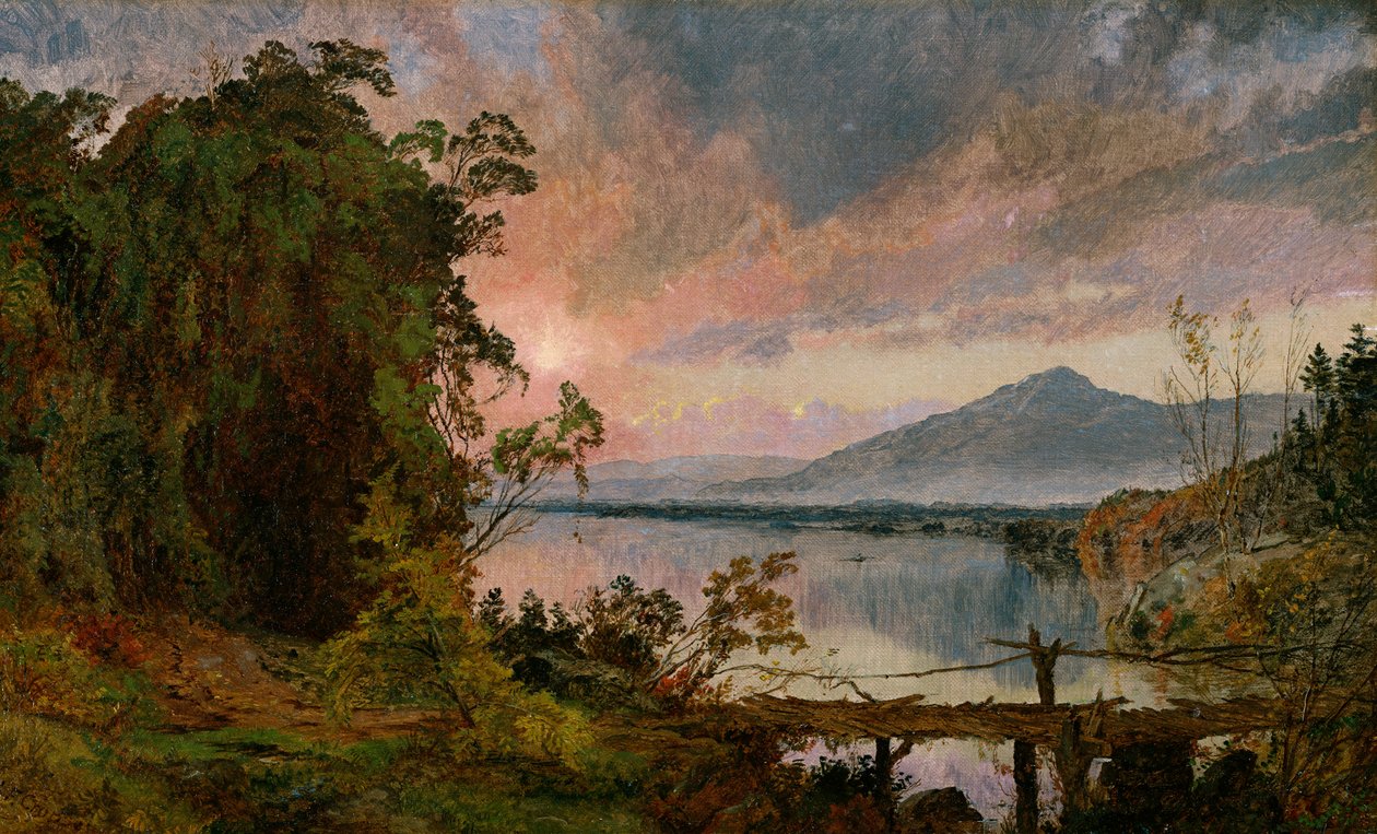 Jesienny blask, 1896 autorstwa Jasper Francis Cropsey