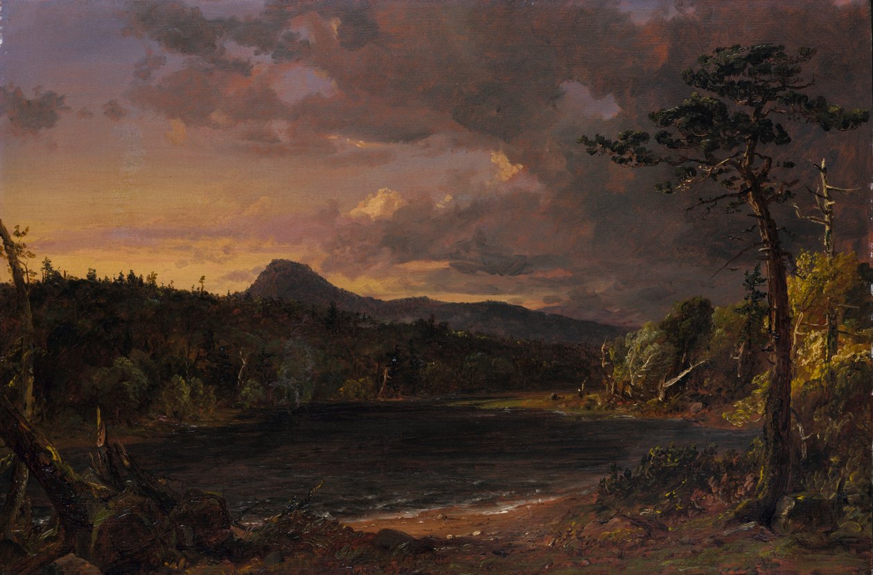 Zatoczka Catskill, 1850. autorstwa Jasper Francis Cropsey