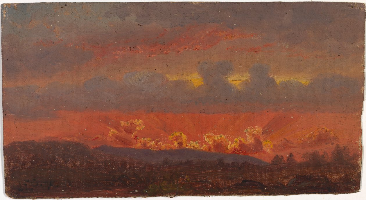 Bez tytułu, 1876. autorstwa Jasper Francis Cropsey
