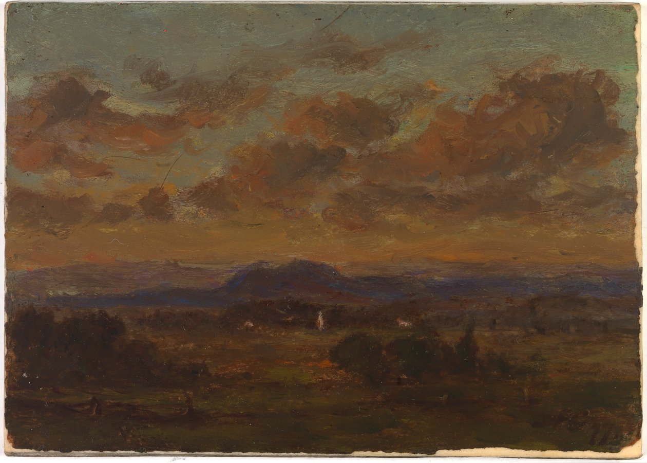 Bez tytułu, 1877. autorstwa Jasper Francis Cropsey