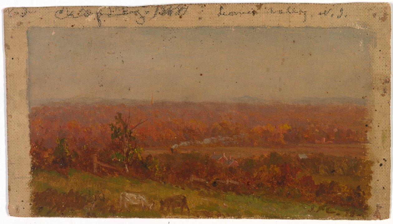 Bez tytułu, 1880. autorstwa Jasper Francis Cropsey