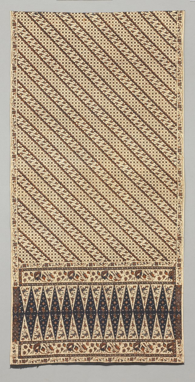 Sarong (głowa z tkaniny) autorstwa Javanese School