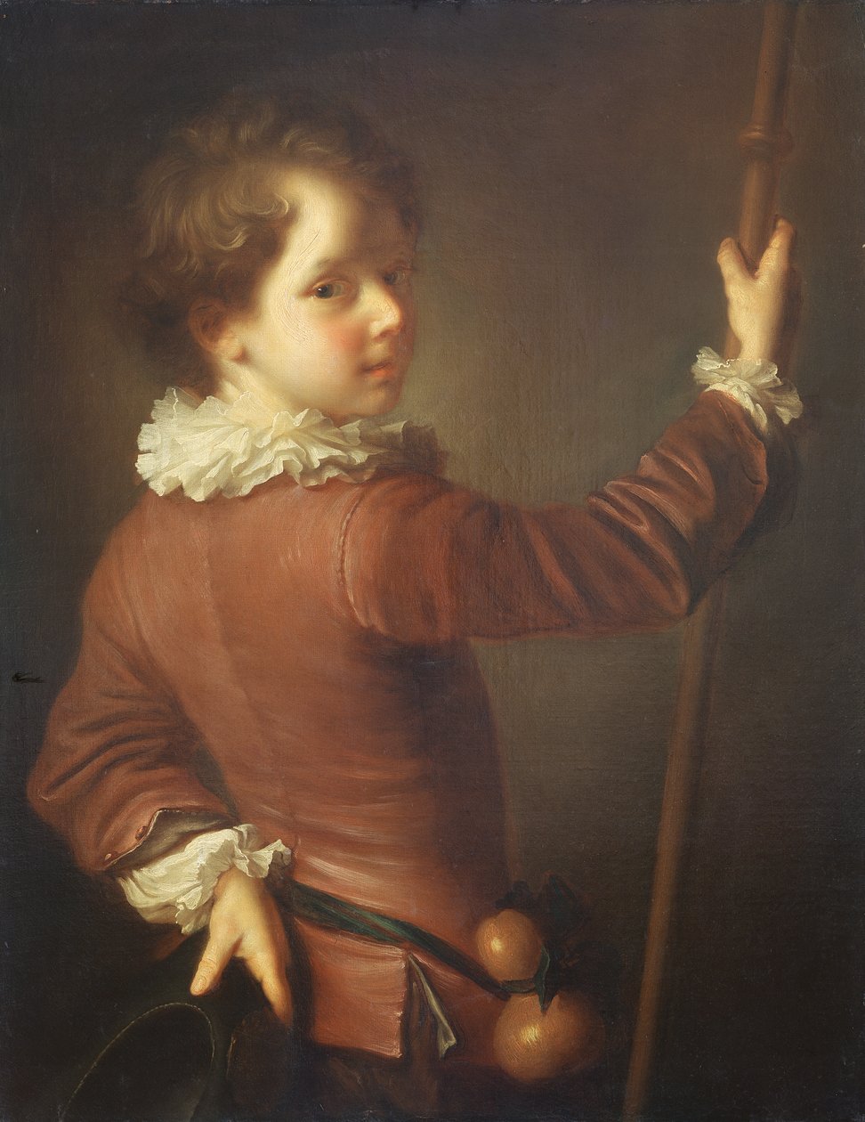 Portret młodego pielgrzyma, 1725 autorstwa Jean Alexis Grimou