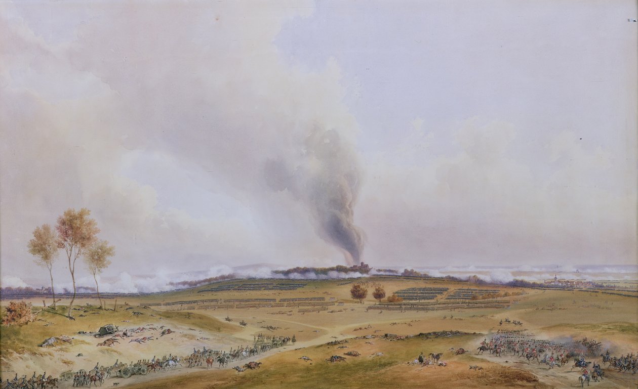 Bitwa pod Ieną, 14 października 1806, 1836 autorstwa Jean Antoine Simeon Fort