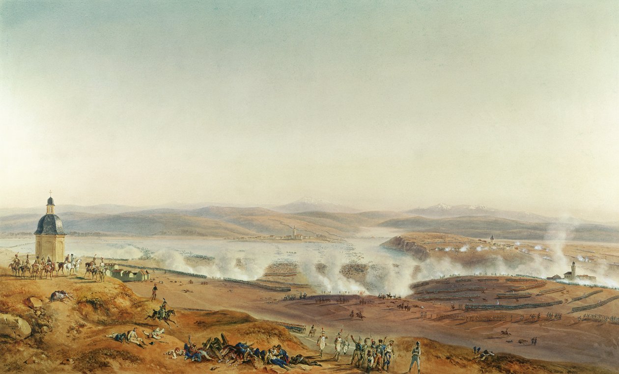 Bitwa pod Austerlitz, 2 grudnia 1805, godzina czwarta autorstwa Jean Antoine Simeon Fort