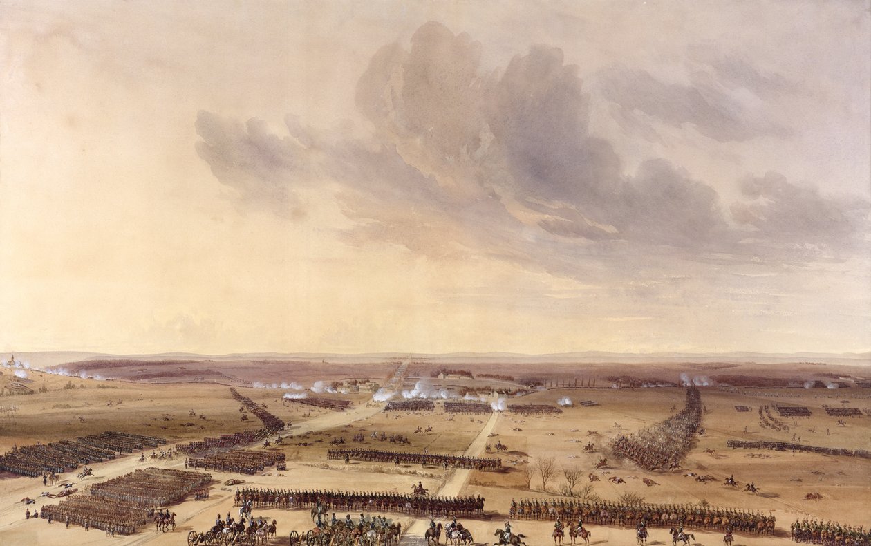 Bitwa pod Montmirail 11 lutego 1814 r autorstwa Jean Antoine Simeon Fort