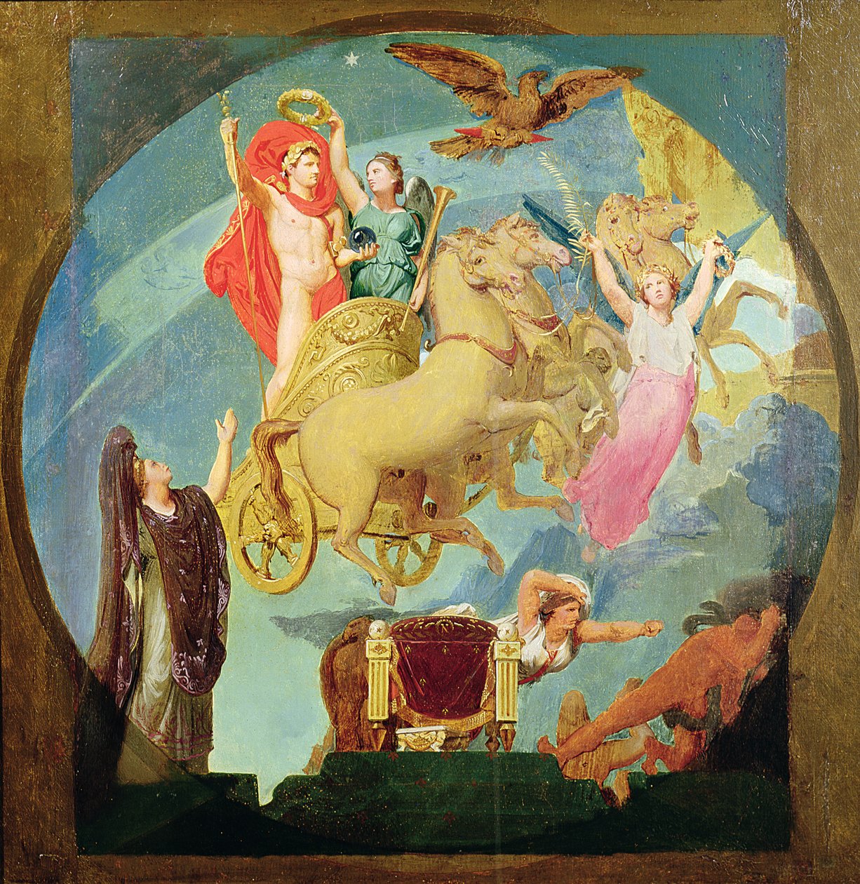 Apoteoza Napoleona I (1769-1821) 1853 (szczegóły patrz 429032) autorstwa Jean Auguste Dominique Ingres
