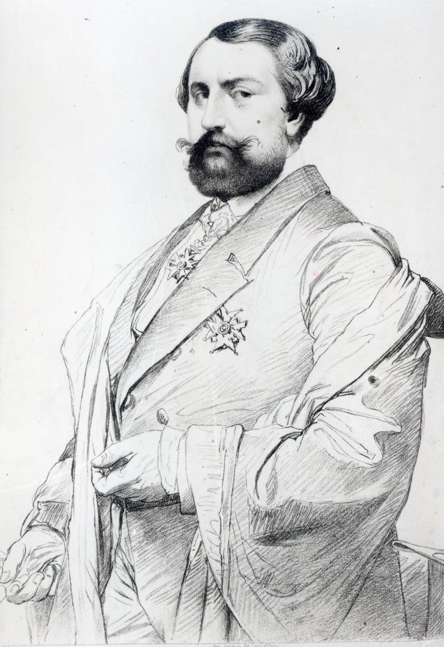 Le Comte de Nieuwerkerke autorstwa Jean Auguste Dominique Ingres