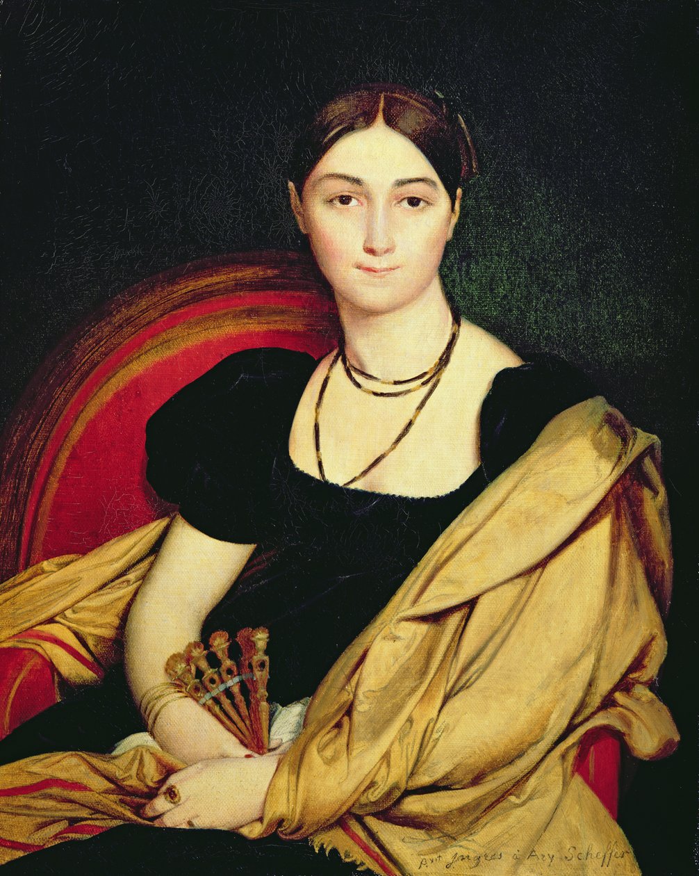 Madame Devaucay, 1807 autorstwa Jean Auguste Dominique Ingres