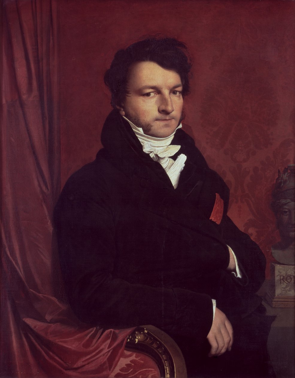 Monsieur de Norvins (1769-1854)، پالش 1811-12 autorstwa Jean Auguste Dominique Ingres