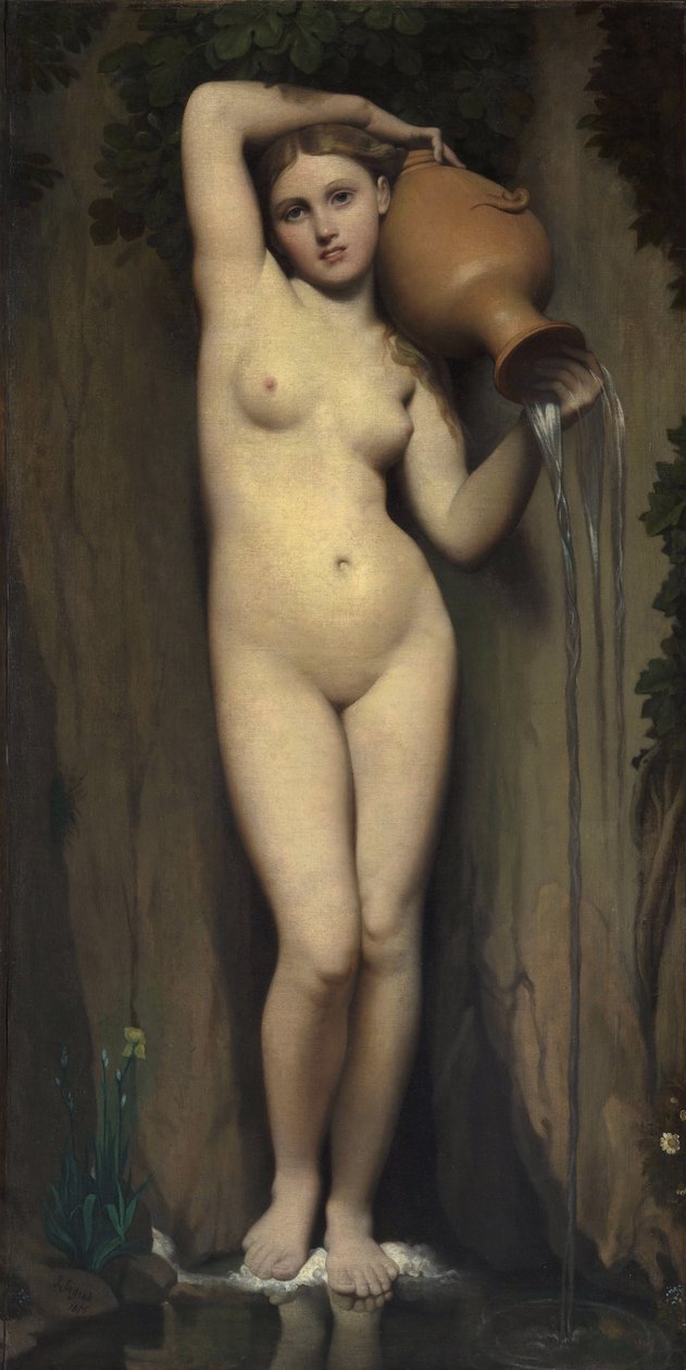 Wiosna autorstwa Jean Auguste Dominique Ingres