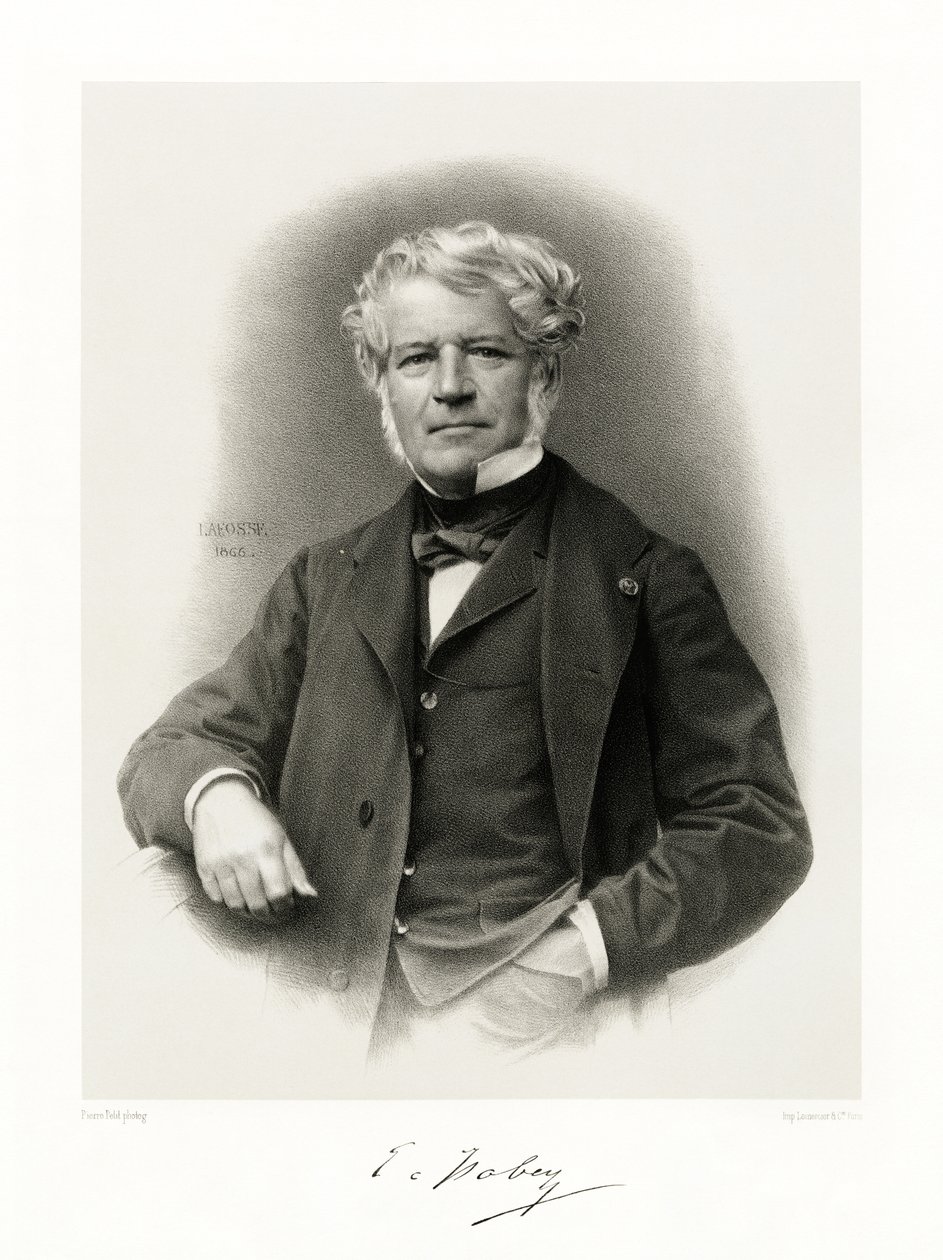 Eugène Louis Gabriel Isabey, 1865-66 autorstwa Jean Baptiste Adolphe Lafosse
