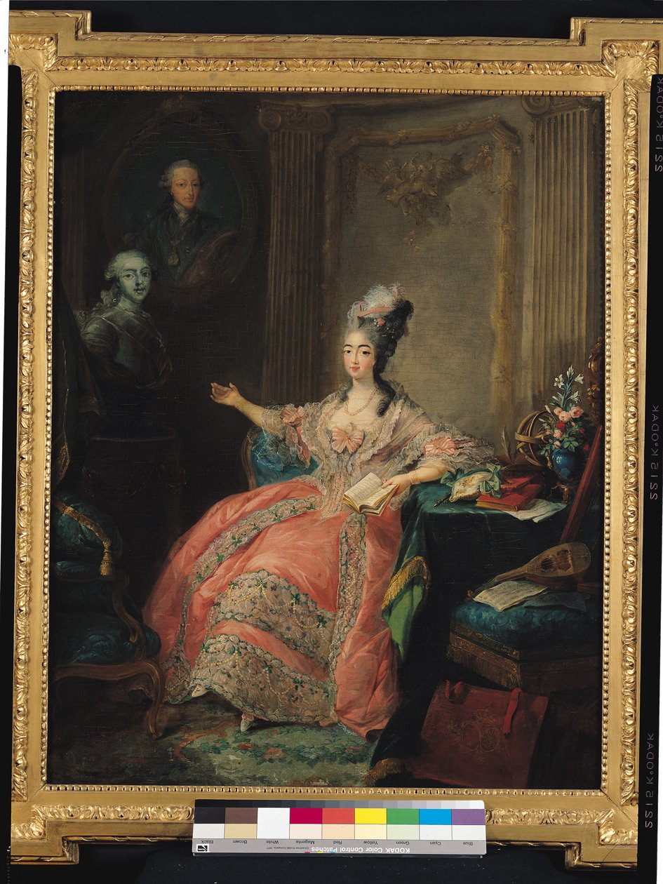 Louise Marie Josephine z Sabaudii, hrabina Prowansji (1753-1810), 1775 autorstwa Jean Baptiste Andre Gautier D
