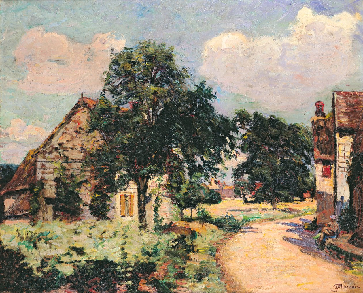 Wpływ słońca autorstwa Jean Baptiste Armand Guillaumin