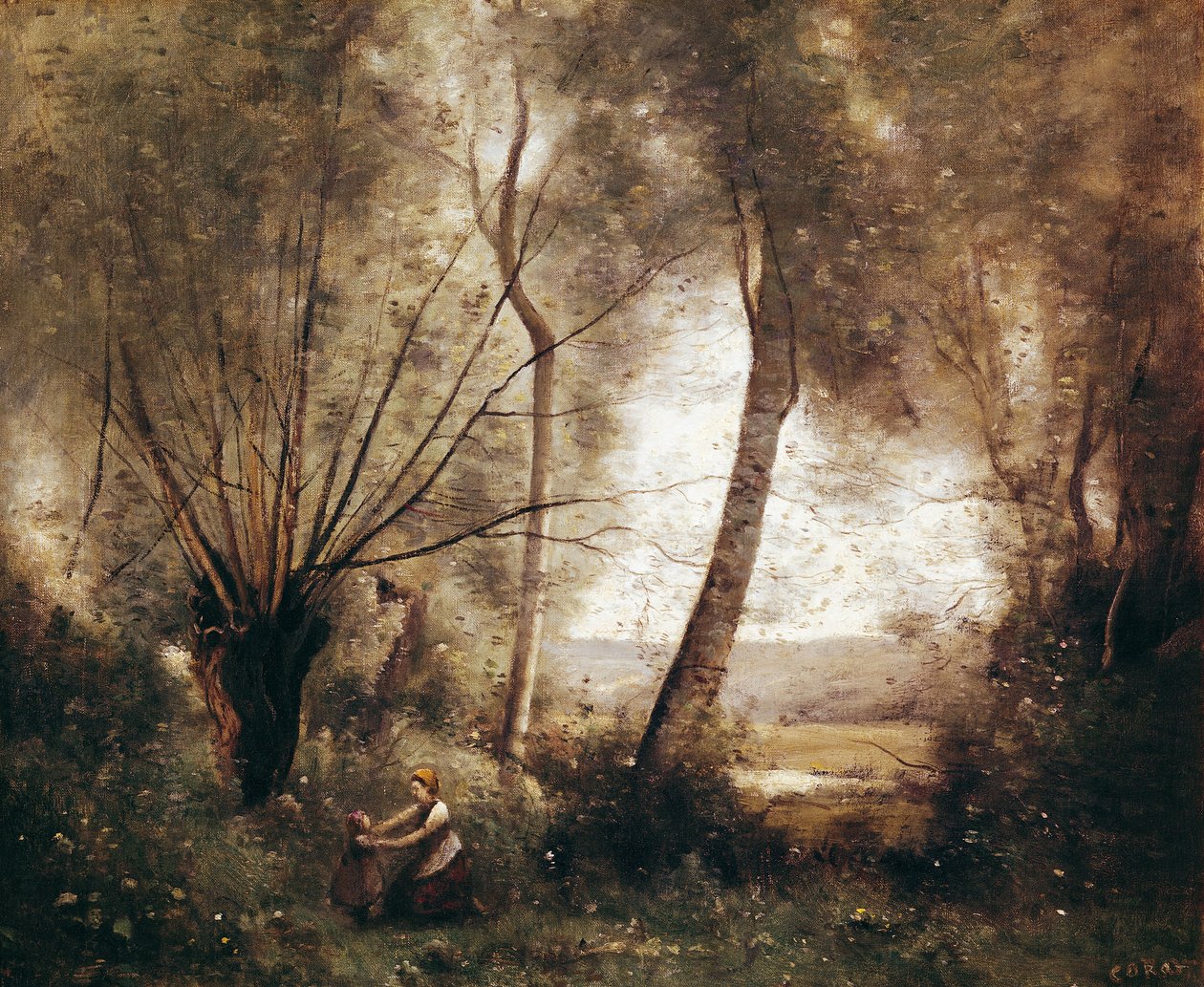 Krajobraz autorstwa Jean Baptiste Camille Corot