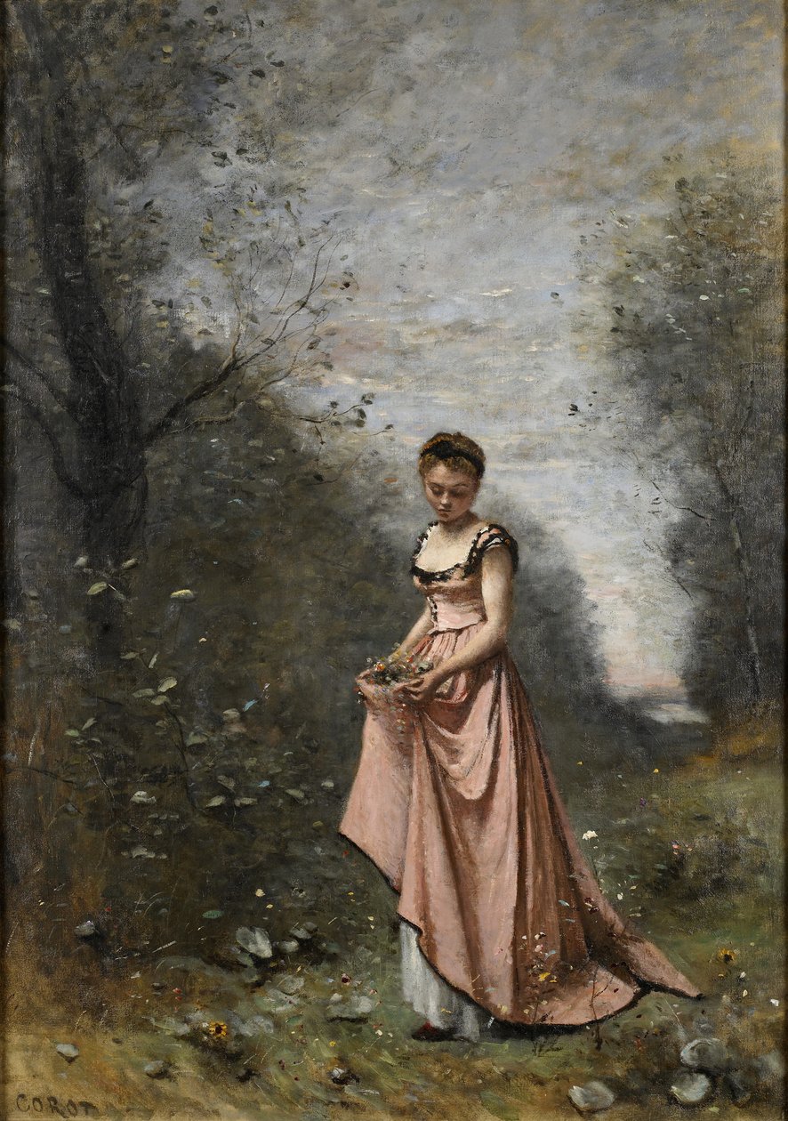 Wiosna Życia, 1871 autorstwa Jean Baptiste Camille Corot