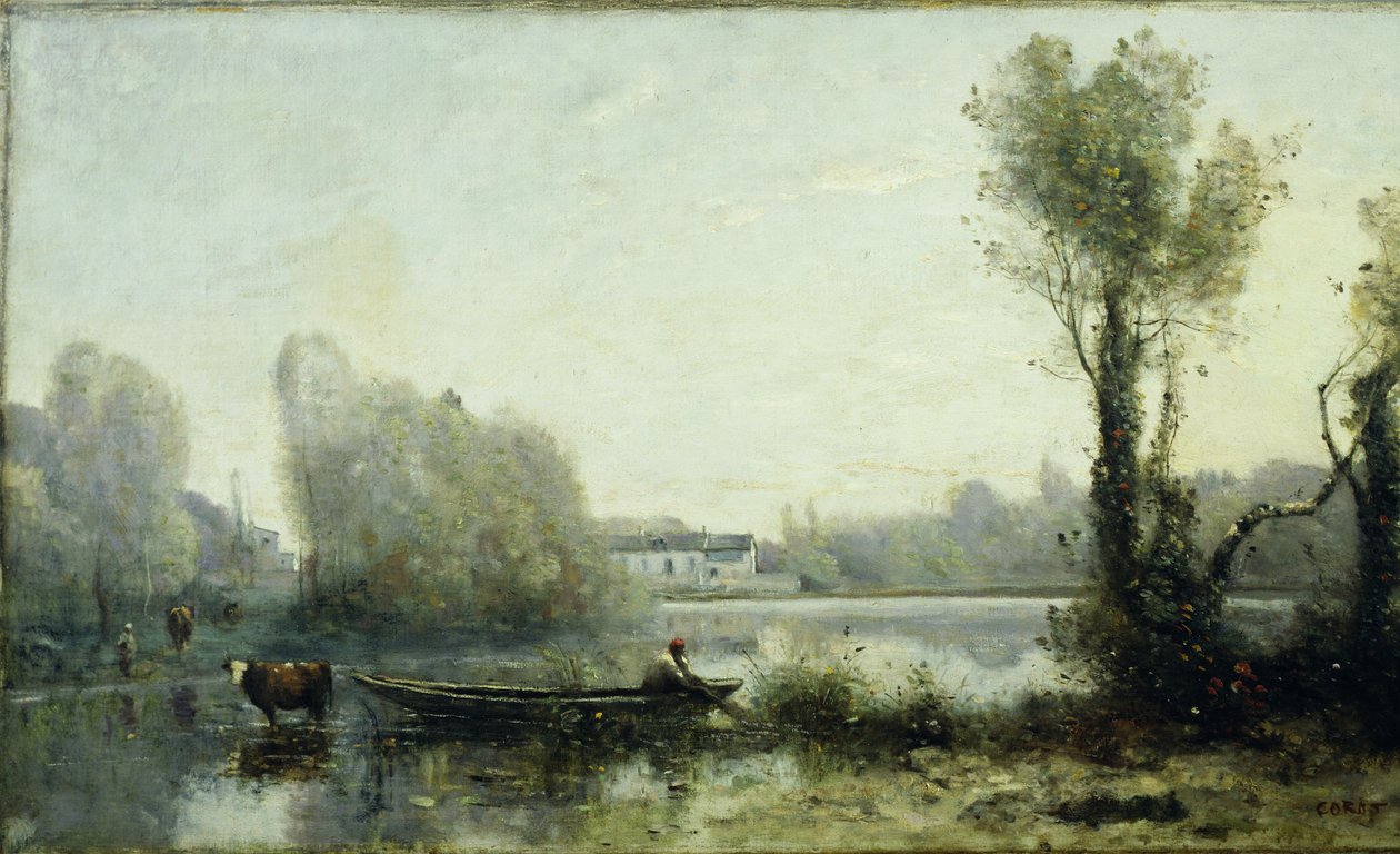 Miasto Avray autorstwa Jean Baptiste Camille Corot
