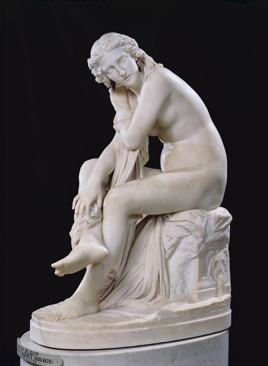 Out of the Bath (marmur) autorstwa Jean Baptiste Paul Cabet