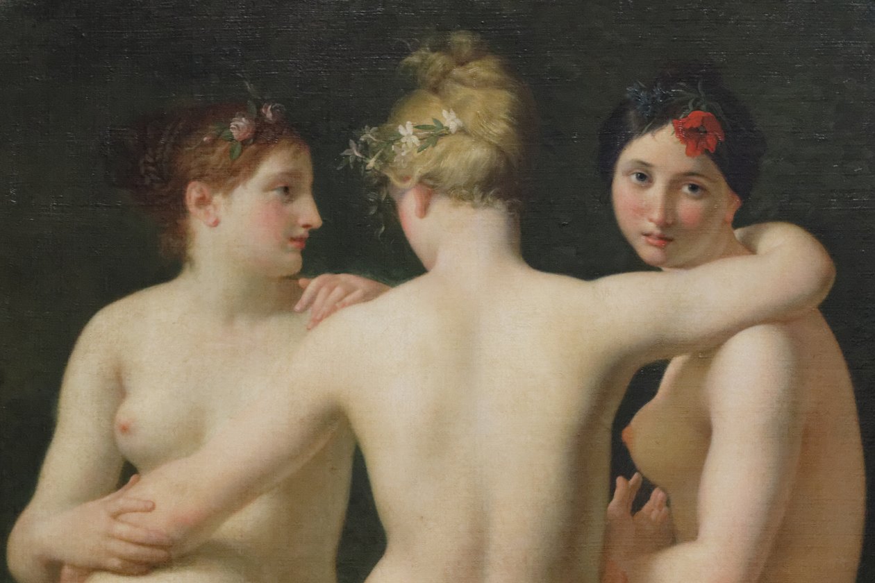 Trzy łaski autorstwa Jean Baptiste Regnault