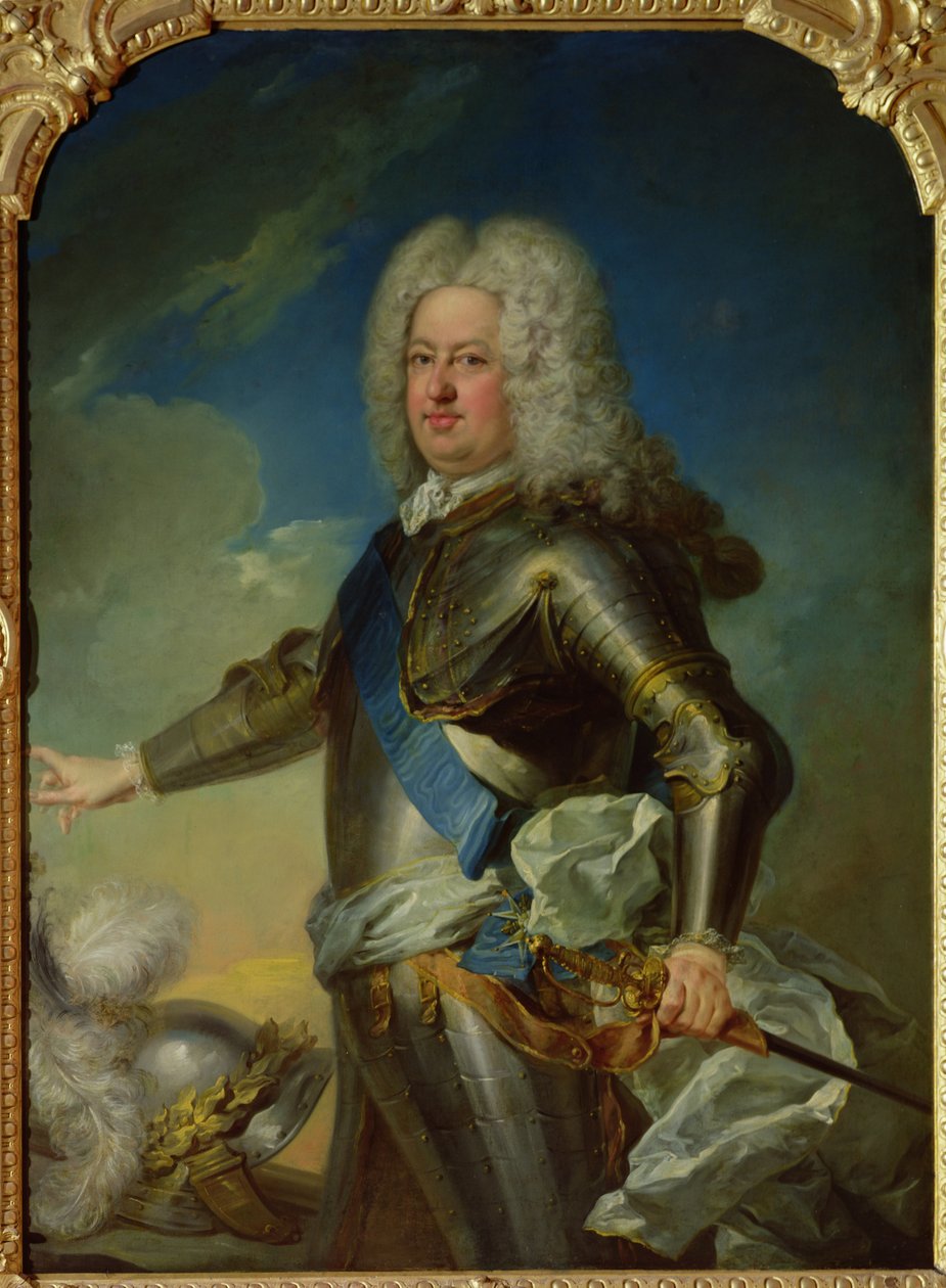 Portret Stanisława Lesczyńskiego (1677-1766) Króla Polski autorstwa Jean Baptiste van Loo