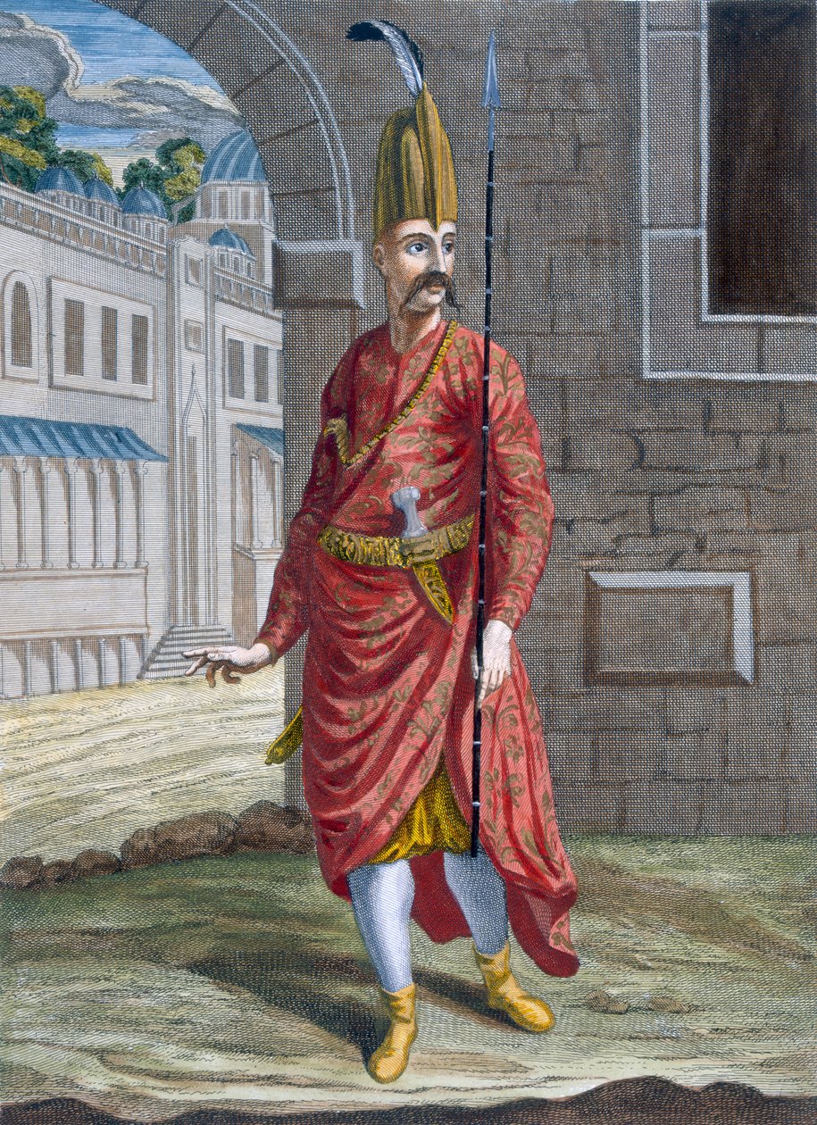 Peik, ok.1708 autorstwa Jean Baptiste Vanmour