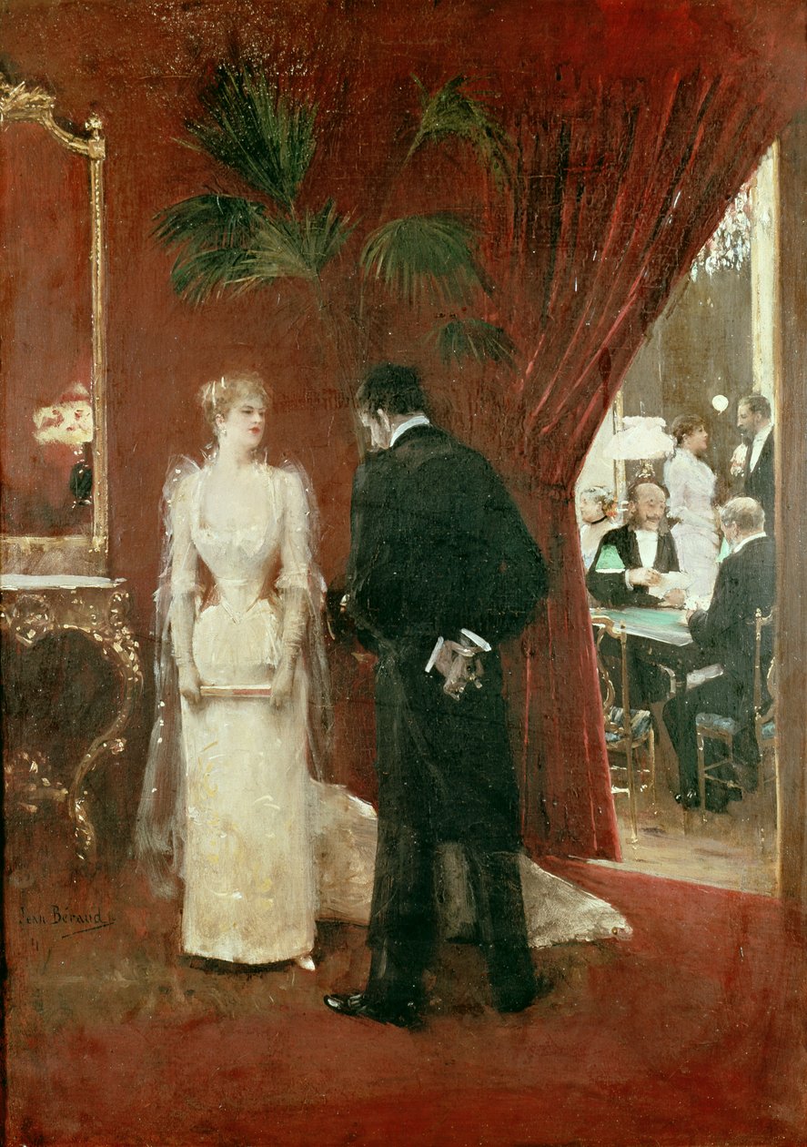 Rozmowa prywatna, 1904 autorstwa Jean Beraud