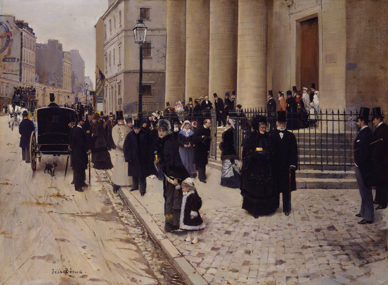 Kościół Saint-Philippe-du-Roule, Paryż autorstwa Jean Beraud