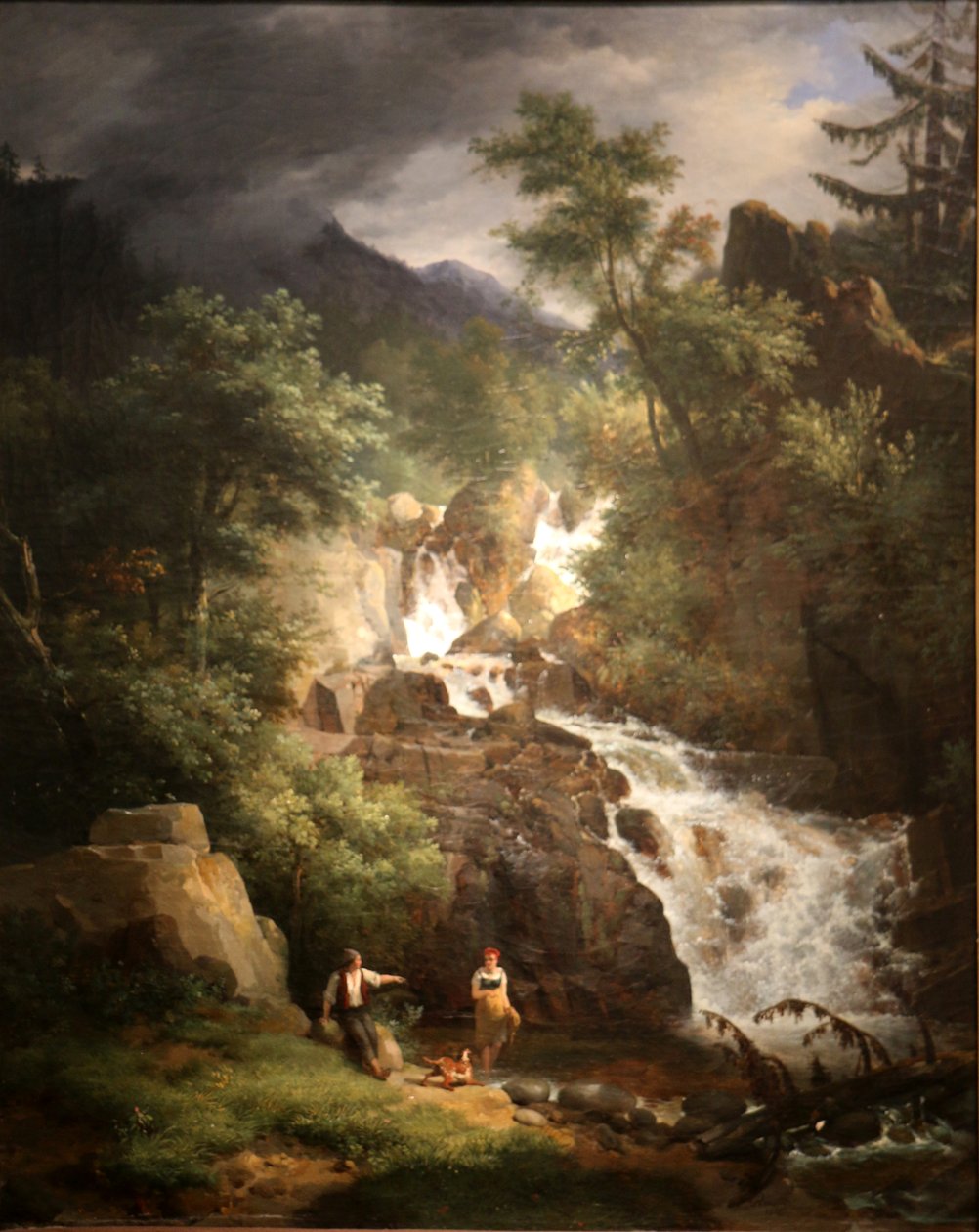 Źródła Royata. autorstwa Jean Charles Joseph Rémond