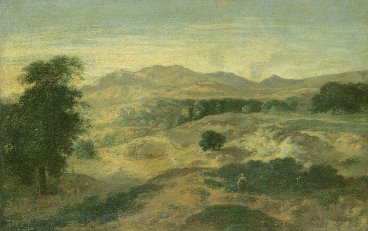 Krajobraz autorstwa Jean Francois I Millet