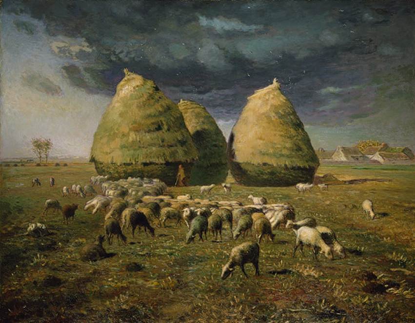 Jesień autorstwa Jean Francois Millet