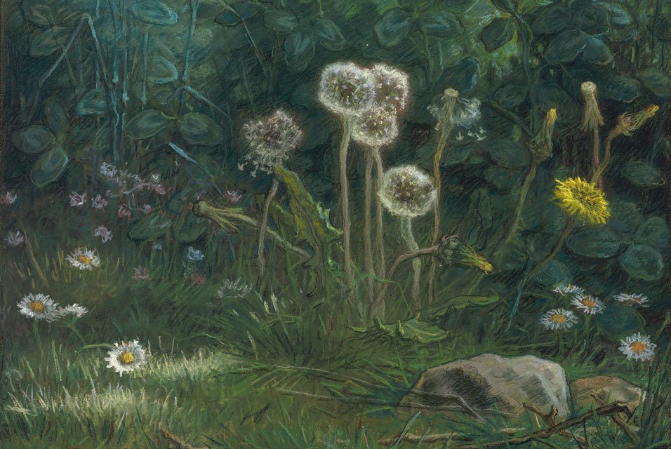 Dandeliony autorstwa Jean Francois Millet