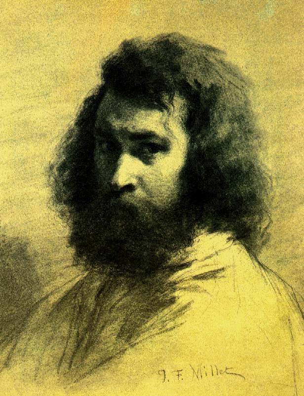 Autoportret autorstwa Jean Francois Millet